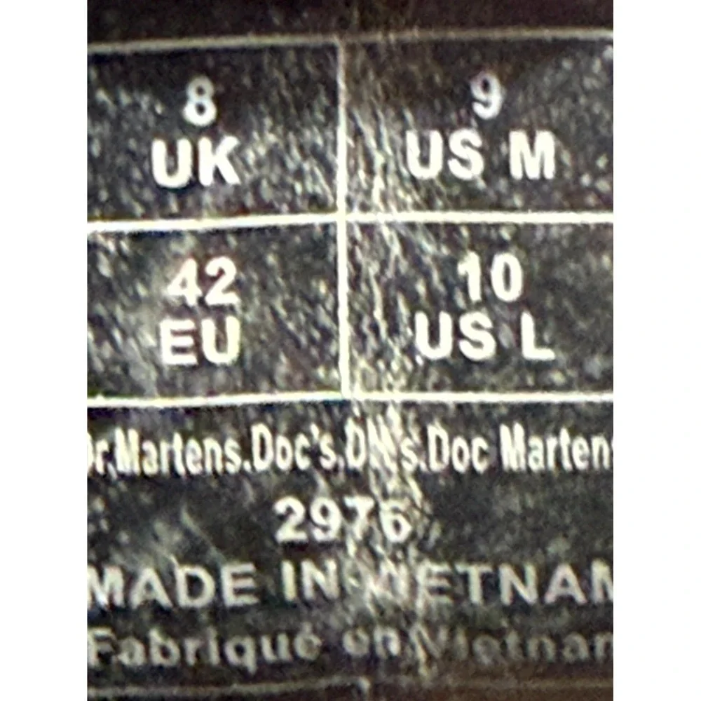Dr. Martens thank you
